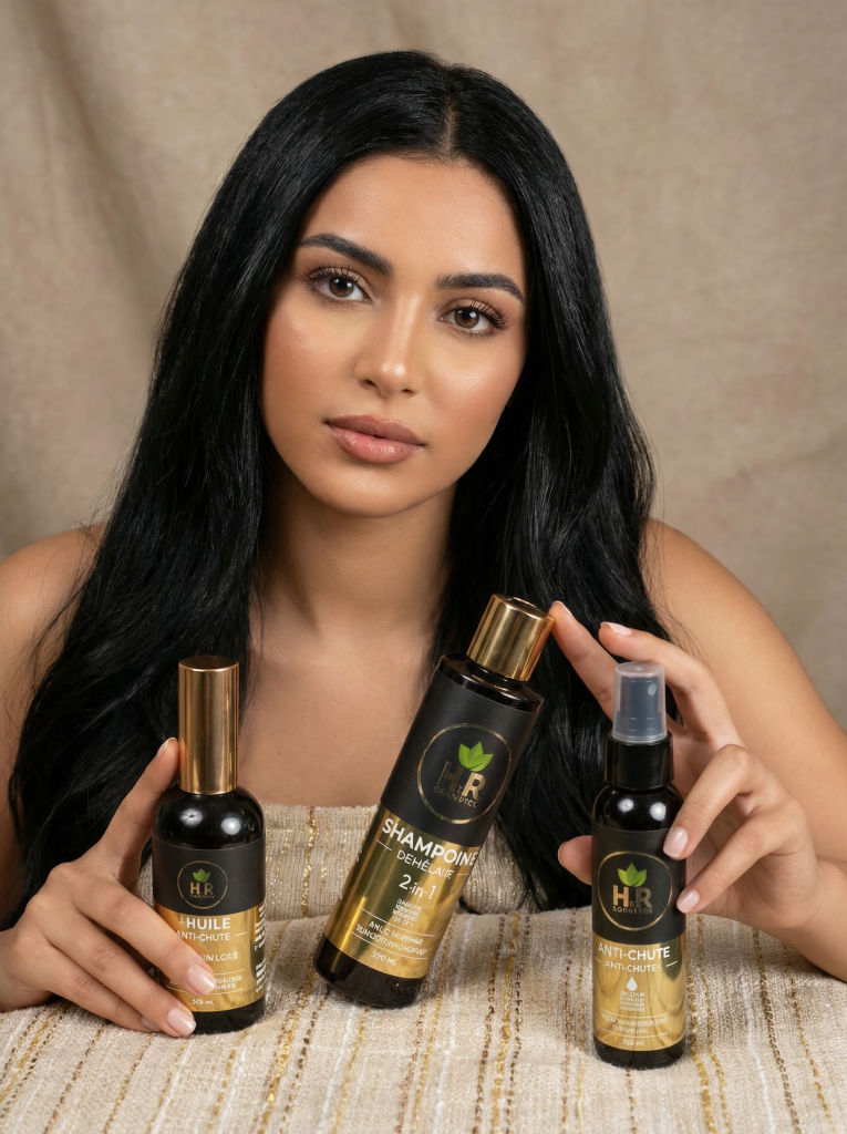 تساقط الشعر hr cosmetics