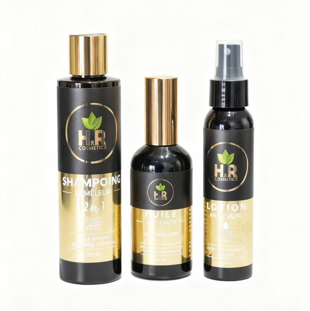 منتجات العناية بالشعر على خلفية بيضاء (1)